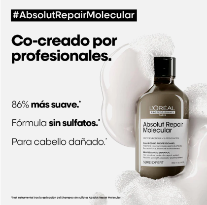ABSOLUT REPAIR MOLECULAR SHAMPOO 300ML LP