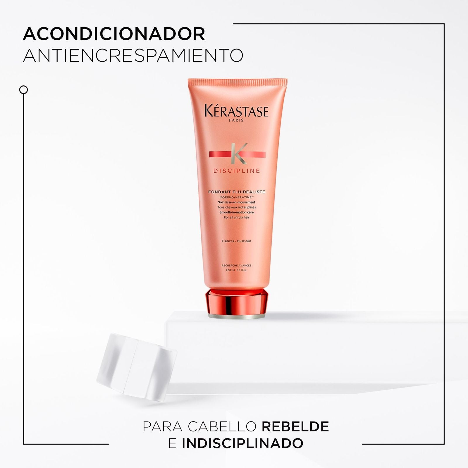 Acondicionador Discipline para cabello con frizz 200ml